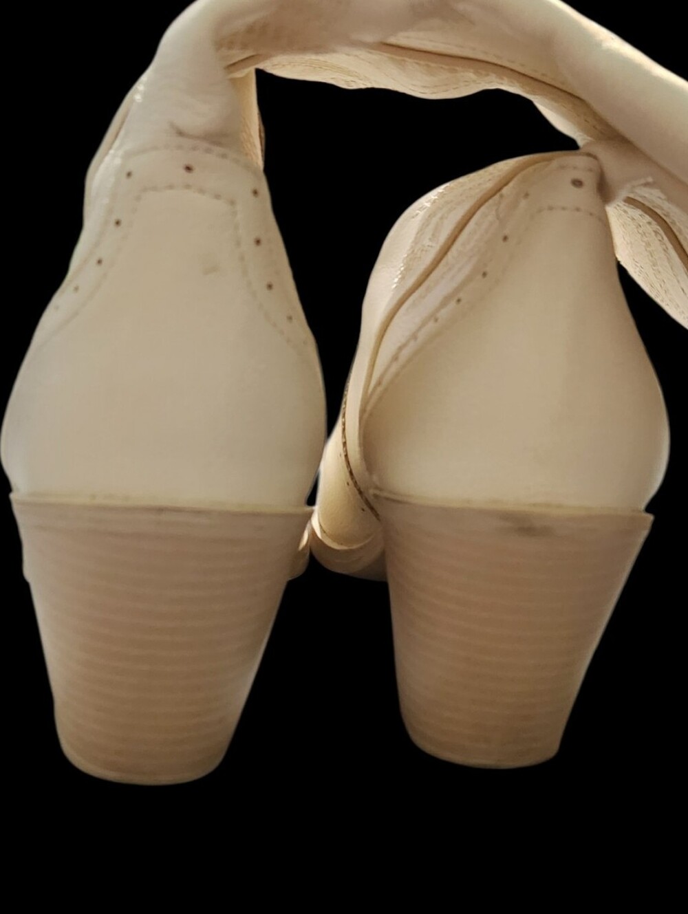 Sugar Kammy Western Boots in ivory Size 7 - Picture 7 of 13